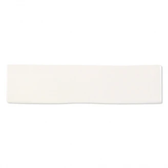 Kakel Luxe Basic Vit Blank 7.5x30 cm